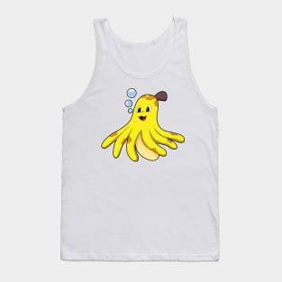 Octopus as Banana Tank Top